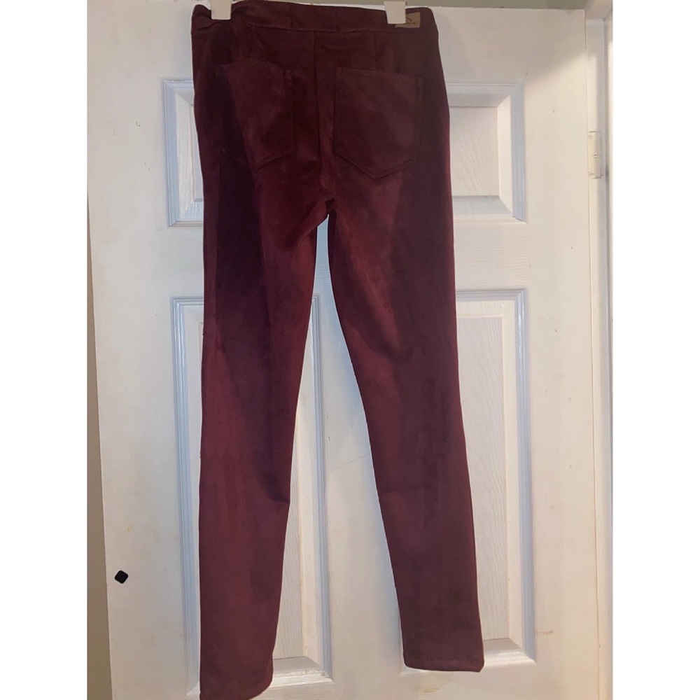 Burgundy Jeggings